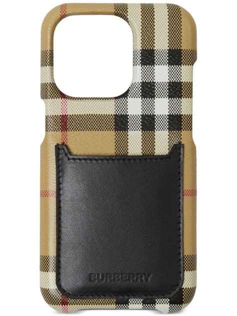 burberry canvas phone case|burberry iphone 14 pro case.